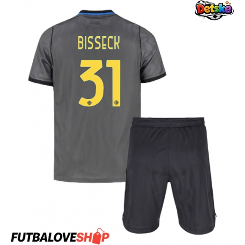 Dres Inter Milan Yann Bisseck #31 Tretina pre deti 2026-27 Krátky Rukáv (+ trenírky)
